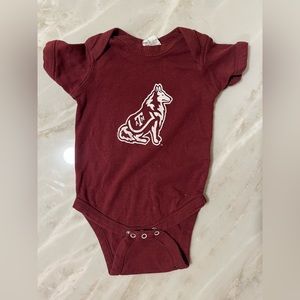 Texas A&M Aggies Reveille Baby one piece